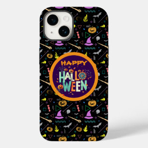 Beautiful Colourful Scary Halloween Patterns Case-Mate iPhone 14 Case