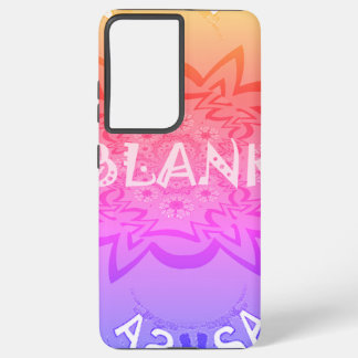 Beautiful Colourful Shade of Pink Floral Art desig Samsung Galaxy Case