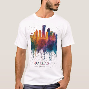 Beautiful Colourful Tribute to Dallas Texas T-Shirt