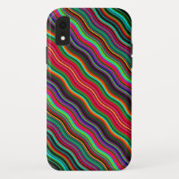 Beautiful Colourful Wavy Stripe Pattern