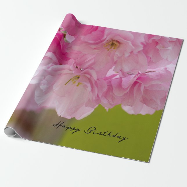 Beautiful Colouring Wrapping Paper (Unrolled)