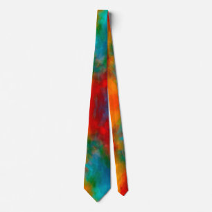 Beautiful Colours Abstract Design Men's Tie