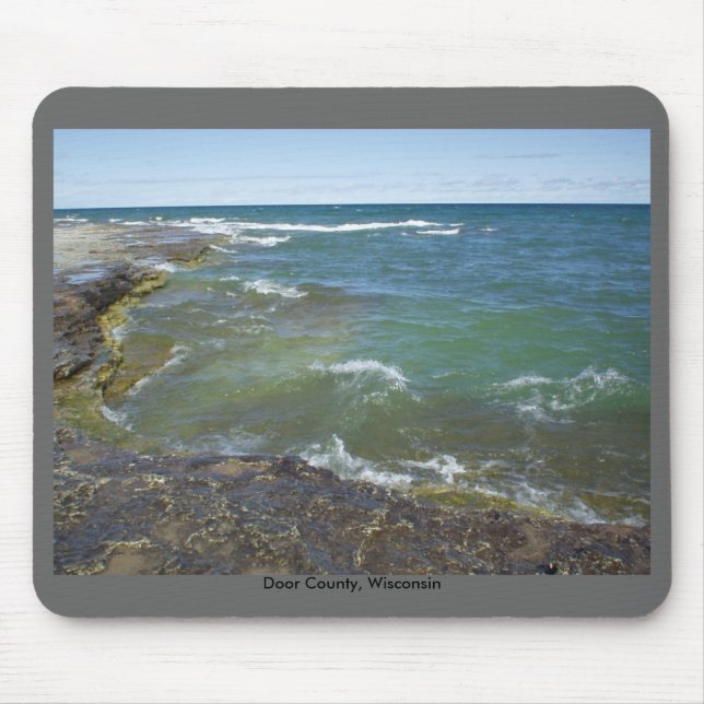 Beautiful Colours, Door County, Wisconsin Mouse Mat (Front)
