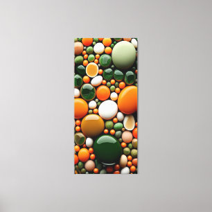 Beautiful Colours Mix for Pebbles Canvas Print