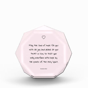 Beautiful Comforting Scripture Bible Quote Photo Block