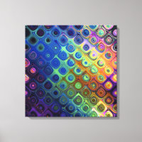 Beautiful cool abstract squares circles glass glow