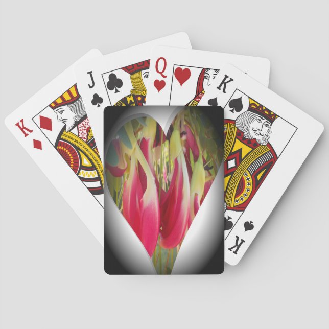 Beautiful cool Amazing Hakuna Matata Heart.png Playing Cards (Back)