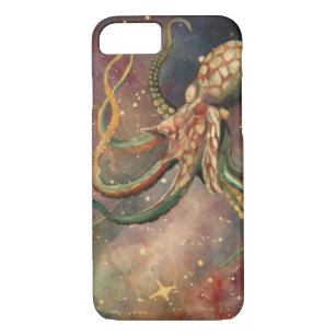 Beautiful Cool Colourful Octopus iPhone 7 Case