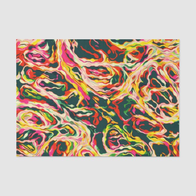 Beautiful Cool Funky   Tissue Paper (Front)