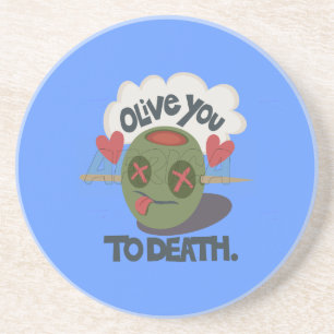 Beautiful Cool I love Africa Art Coaster