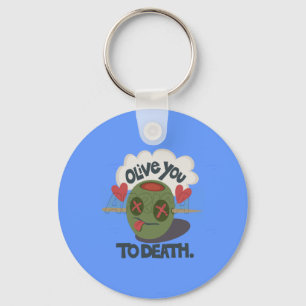 Beautiful Cool I love Africa Art Key Ring