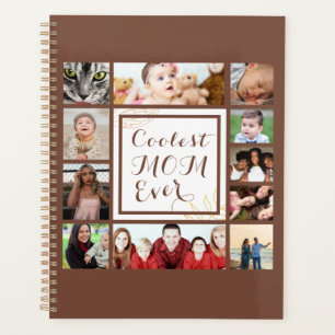 Beautiful Coolest Mum Ever You Photo Collage Planner