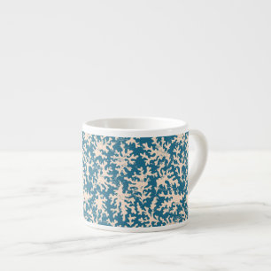 Beautiful Coral Pattern Espresso Cup