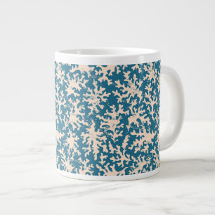 Beautiful Coral Pattern Large Coffee Mug