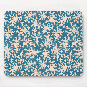 Beautiful Coral Pattern Mouse Mat
