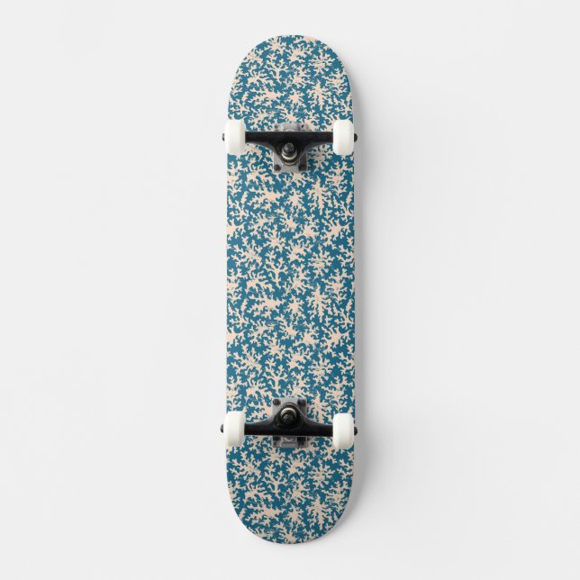 Beautiful Coral Pattern Skateboard (Front)