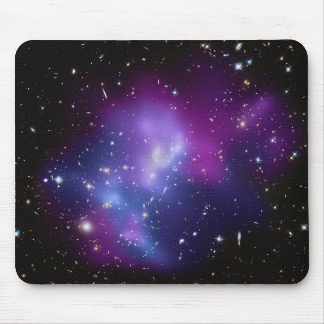 Beautiful cosmic space galaxy clusters mouse mat (Front)