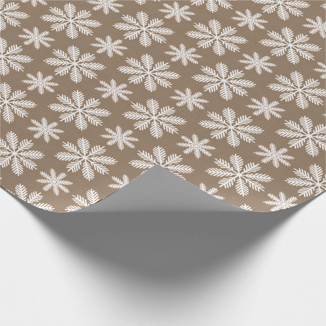 Beautiful Country Christmas Wrapping Paper (Corner)