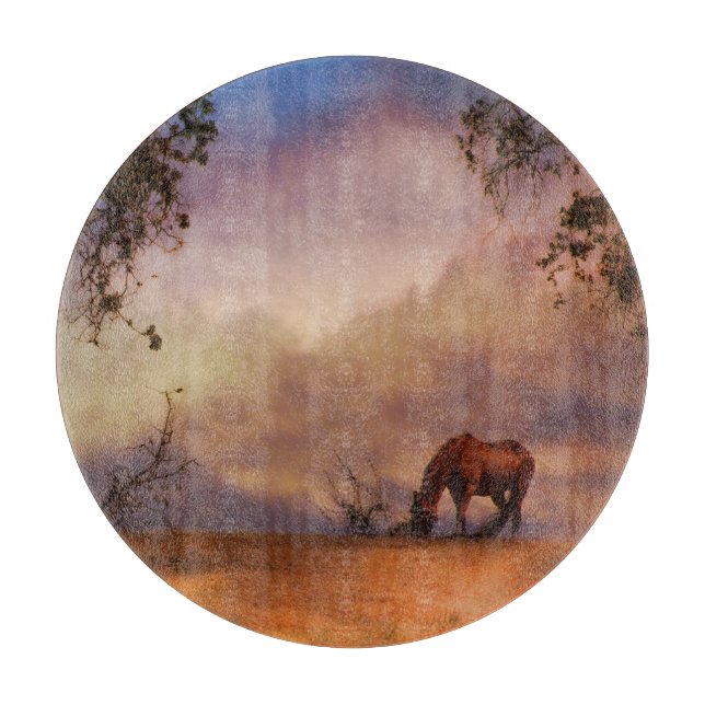 Beautiful Country Cutting Board (Front)