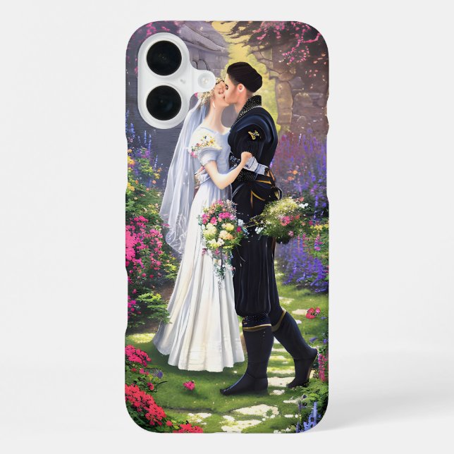 Beautiful Couple in The Park iPhone Case (Back)