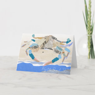 Beautiful Crab card that you can personalize