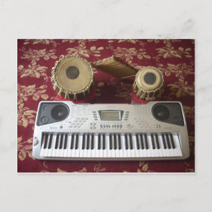 Beautiful Creative Corner: Musical Tapestry Postcard