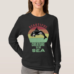 Beautiful Creature Of The Sea Killer Orca Whale R T-Shirt