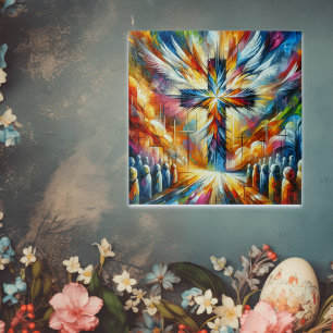 Beautiful Cross for Easter Celebrations Jigsaw Puzzle