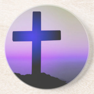 Beautiful Cross Purple Sky Coaster