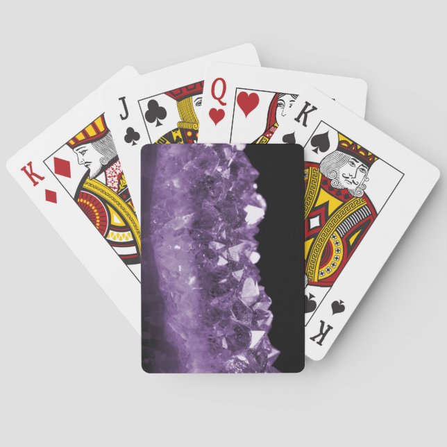 Beautiful Crystal Deck of Playing Cards (Back)