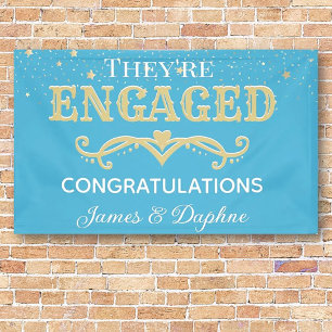 Beautiful CUSTOM engagement banner