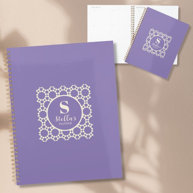 Beautiful Custom Modern Simple Geometric Pattern Planner (Creator Uploaded)