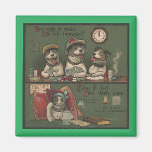 Beautiful Custom Pictorial Meditating Magnets.