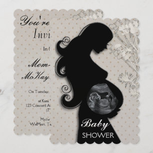 Beautiful Customisable BABY SHOWER INVITATION