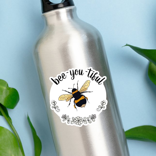 Beautiful Cute Bumblebee Sticker (Creator Uploaded)