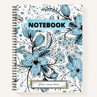 Beautiful, Cute Floral Notebook