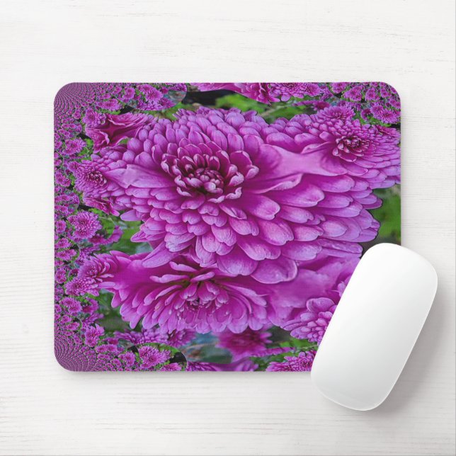 Beautiful Dahlias....... Mouse Mat (With Mouse)