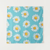 Beautiful daisy flowers seamless pattern