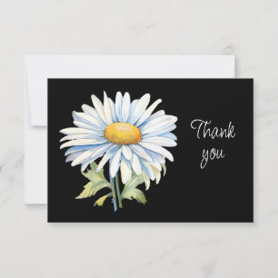 Beautiful Daisy Garden Flower Thank You Card