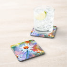 Beautiful Daisy Watercolour Drink Coasters