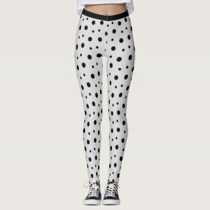 Beautiful Dalmatian Spots Leggings