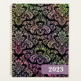 Beautiful damask calendar 2023 planner