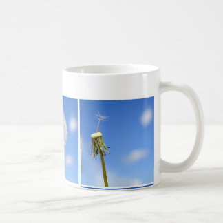 Beautiful dandelion coffee mug