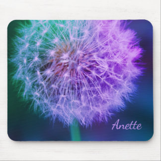 Beautiful Dandelion on Blue Background |  Mouse Mat