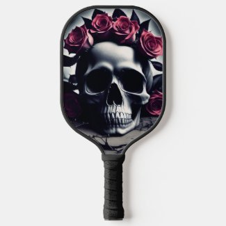 Beautiful Dark & Gothic Rose Skull