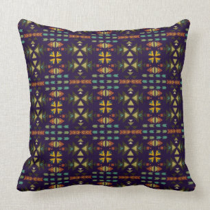 Beautiful Dark Southwestern Style Cushion