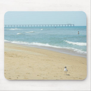 Beautiful Day at The Beach Mouse Mat