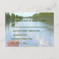 Beautiful Day - Lakeside Wedding Event Party RSVP