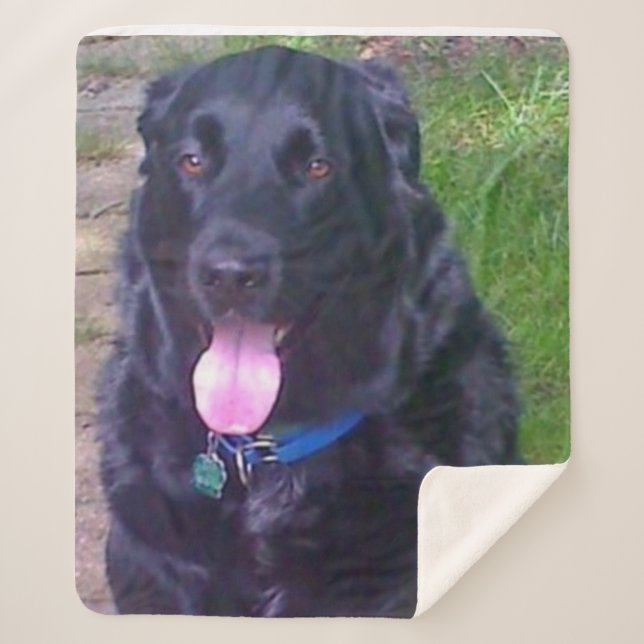 Beautiful Day Sherpa Blanket (Front)