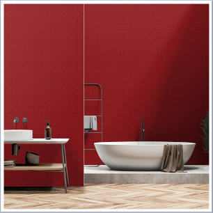 Beautiful Deep Red Pattern Wallpaper